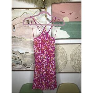 Anthropologie Sheer Mini Slip Dress